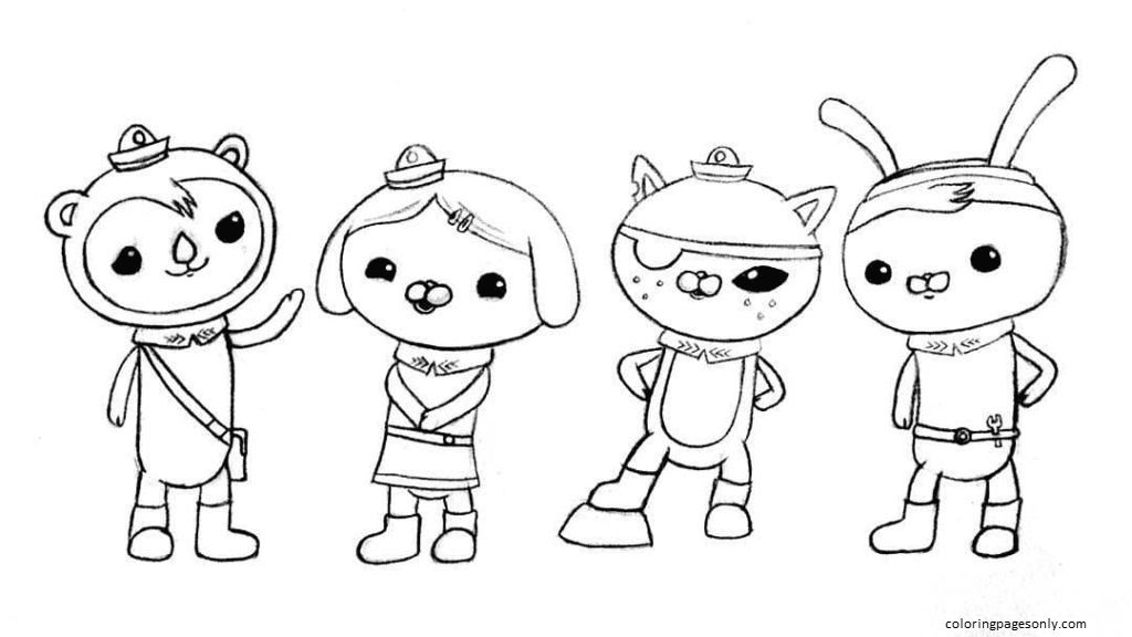 Great team Coloring Pages