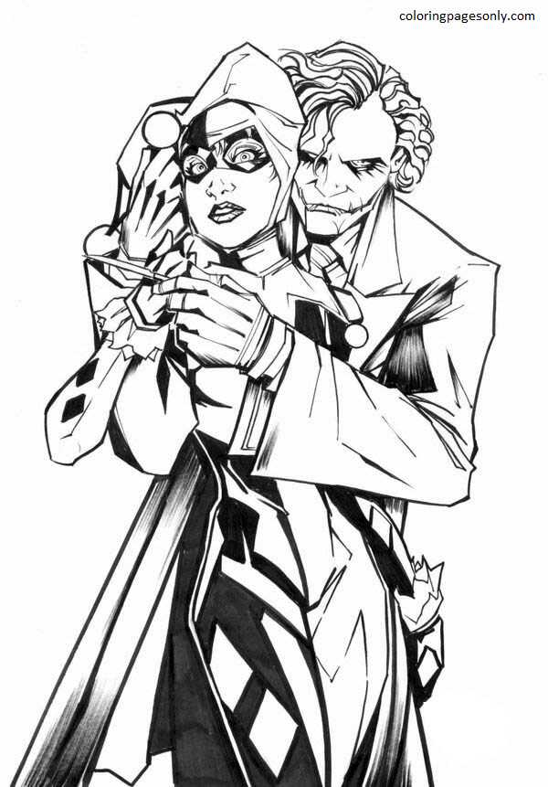 Harley Quinn en Joker 5 van Harley Quinn