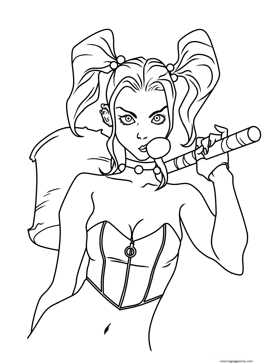 Harley Quinn Art Batman von Harley Quinn