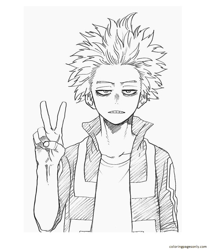 Hitoshi Coloring Pages