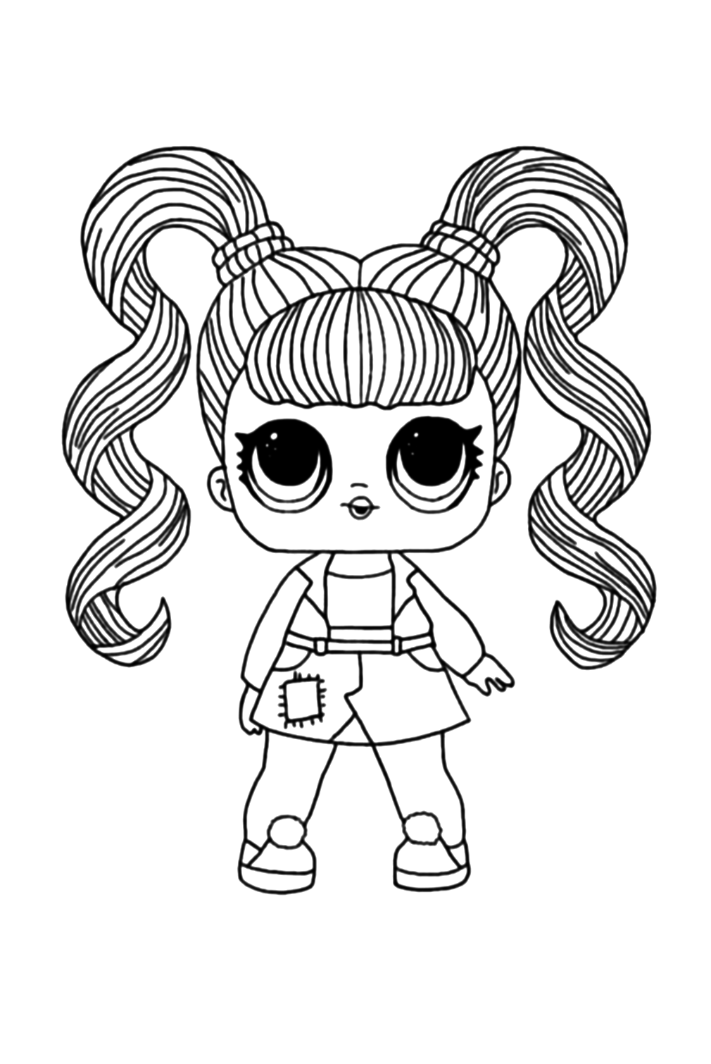 Lol Suprise Doll Jelly Jam Coloring Pages