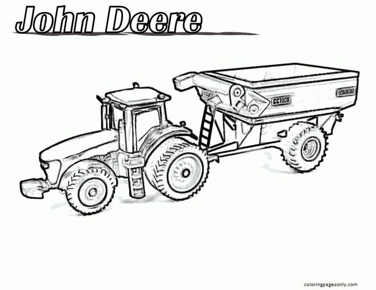 Trattore John Deere 1 di Trattore