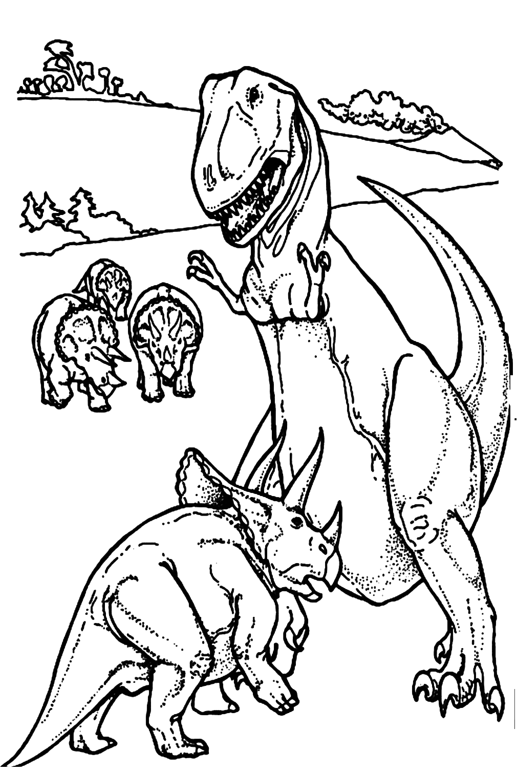 Jurassic World Baby Blue Coloring Pages