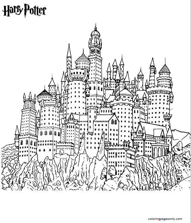 Harry Potter Coloring Pages Coloring Pages For Kids And Adults