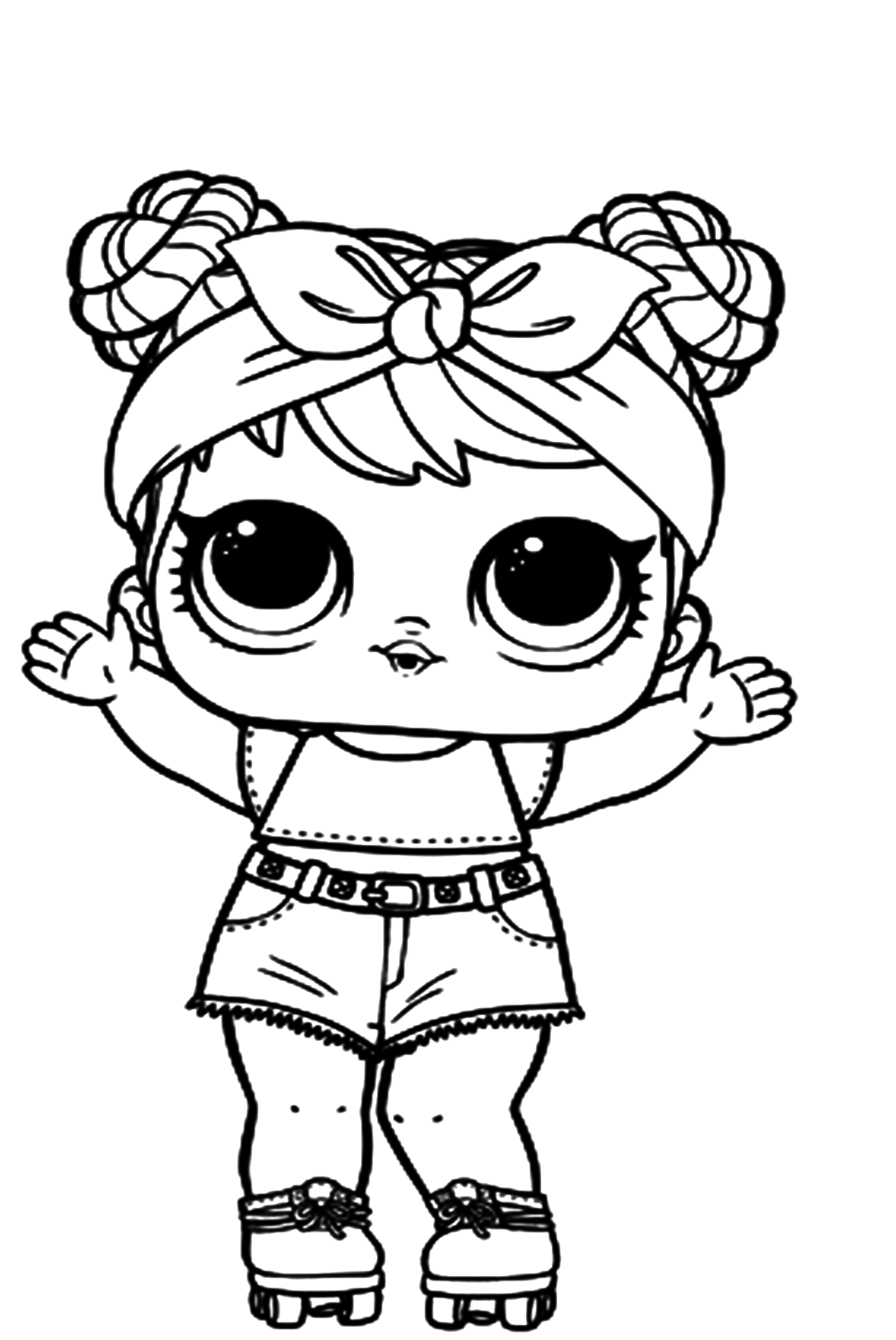 Lol Surprise Doll Coloring Pages - Coloring Pages For Kids And Adults