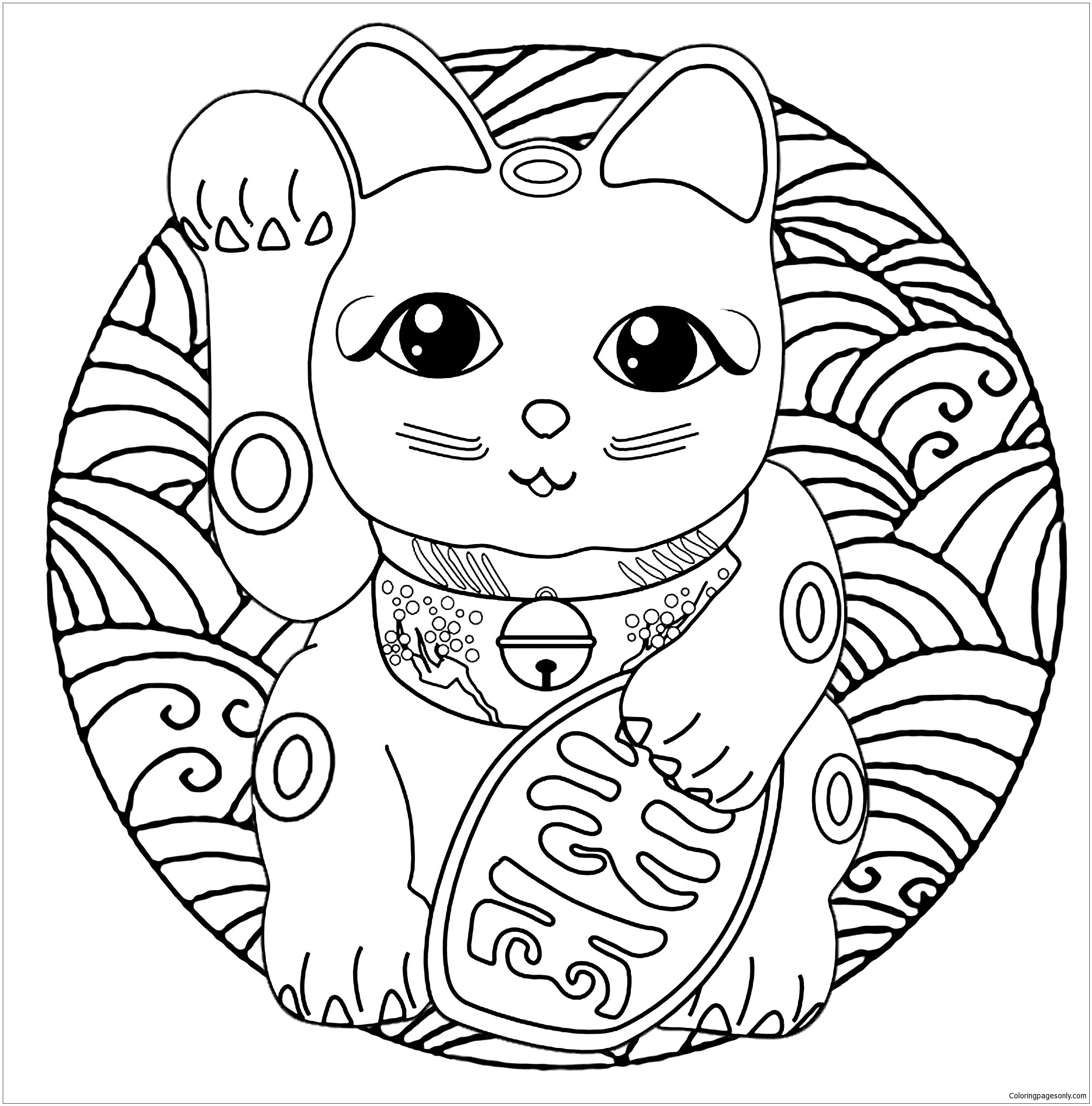 Mandala Maneki Neko