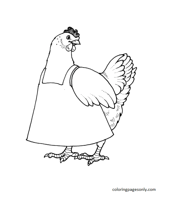 Glucke vom Huhn