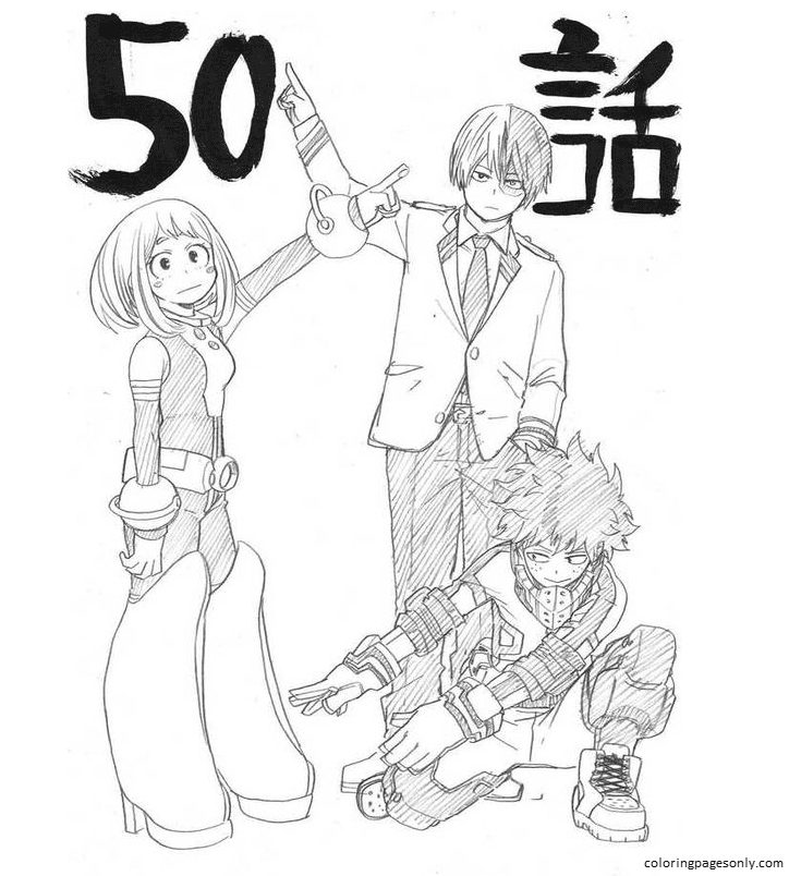 My Hero Academia Pictures 1 Coloring Pages