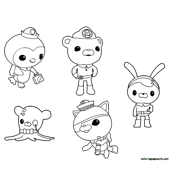 Octonauts Image 1 Coloring Pages