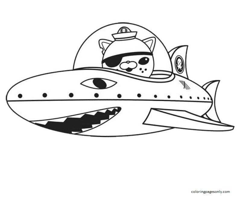 Octonauts Image Coloring Page