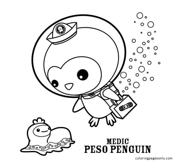 Octonauts Peso Coloring Pages