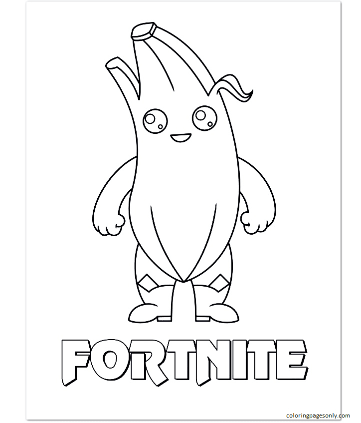 Pin auf Fortnite Coloring Page