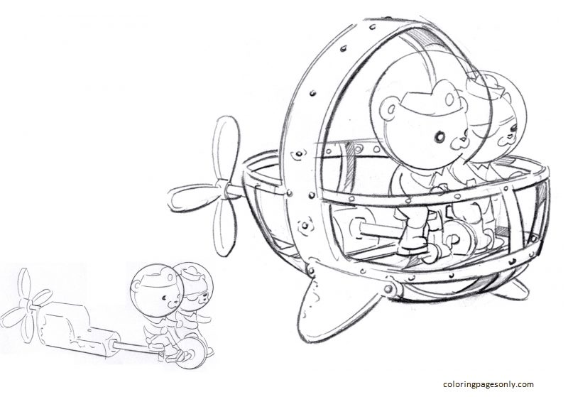 Print Octonauts Coloring Pages
