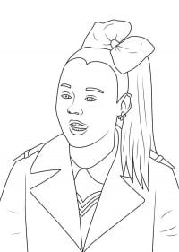 Jojo Siwa Coloring Pages - Coloring Pages For Kids And Adults