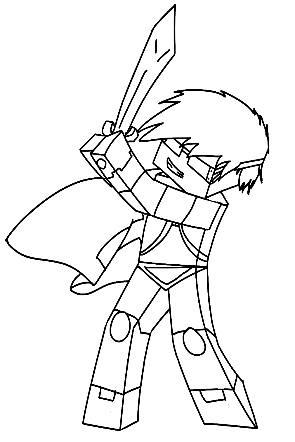 SkyDoesMinecraft From Minecraft Coloring Pages