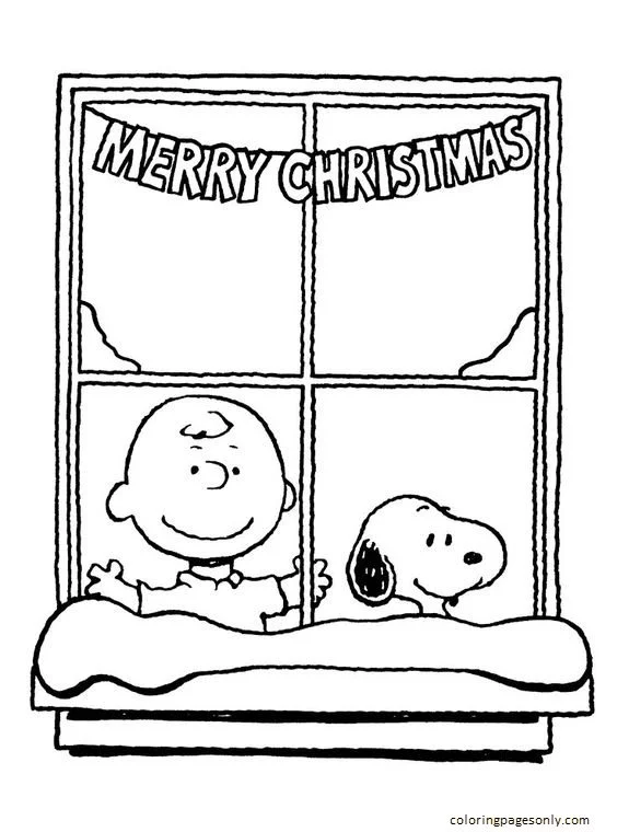 Snoopy Charlie Brown Noël 1
