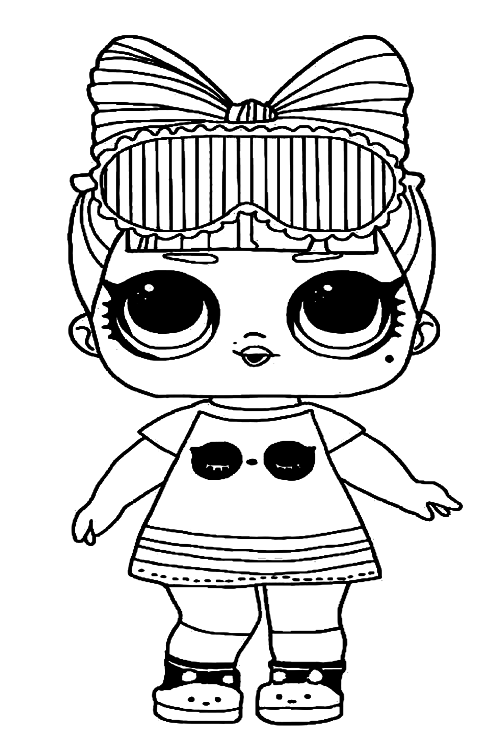 Lol Suprise Doll Snuggle Baby Coloring Pages