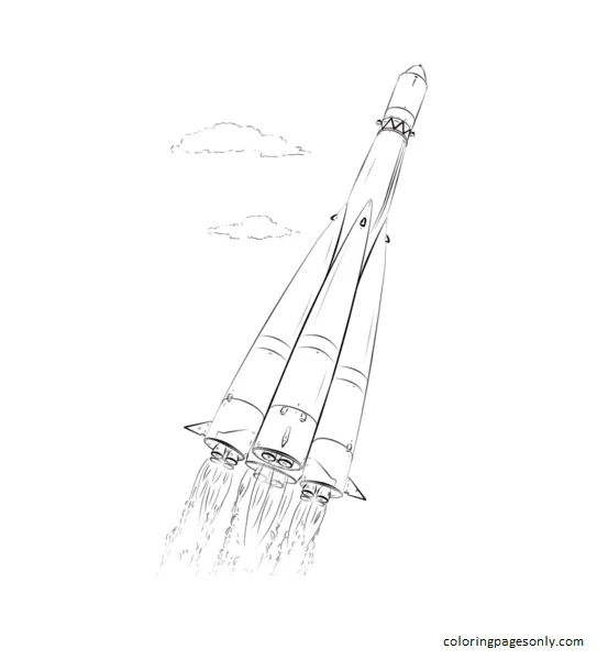Fusée spatiale 2 de Rocket