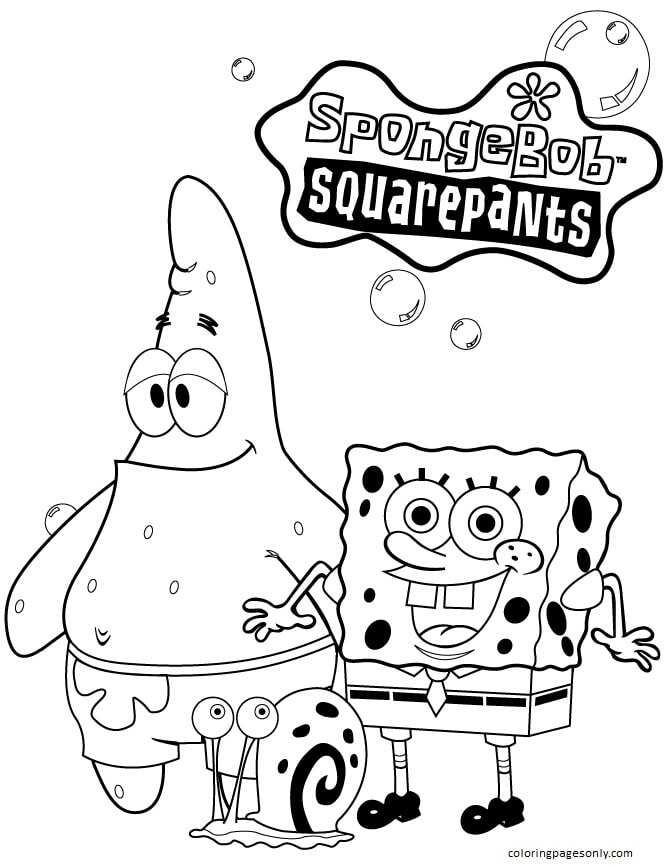 Spongebob en Patrick 1 van Spongebob
