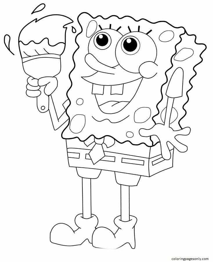 Spongebob Dipinto da Spongebob