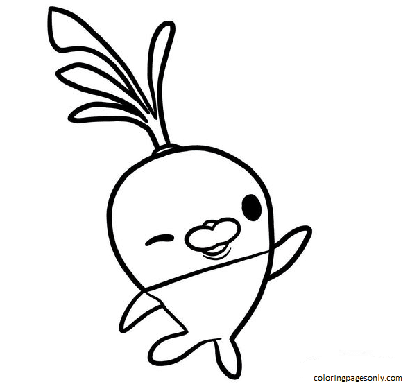Tunip Octonauts Coloring Pages
