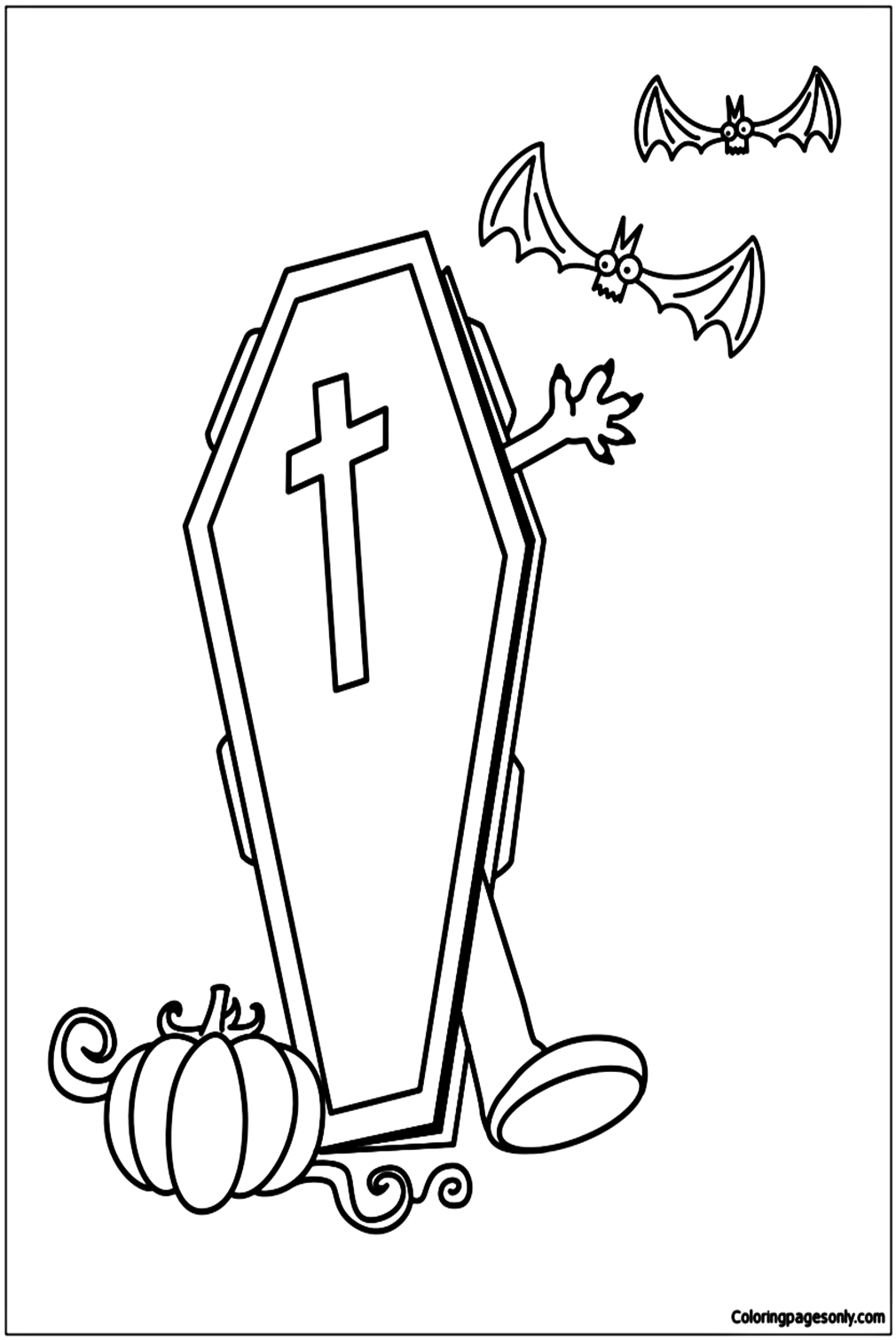 Wake From The Dead Coloring Pages