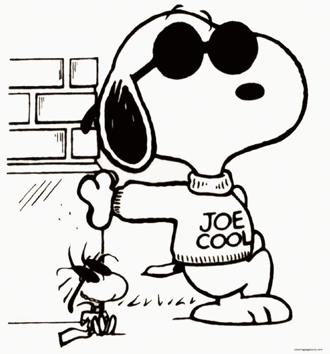 Snoopy And Woodstock Coloring Pages Snoopy Coloring Pages Coloring 