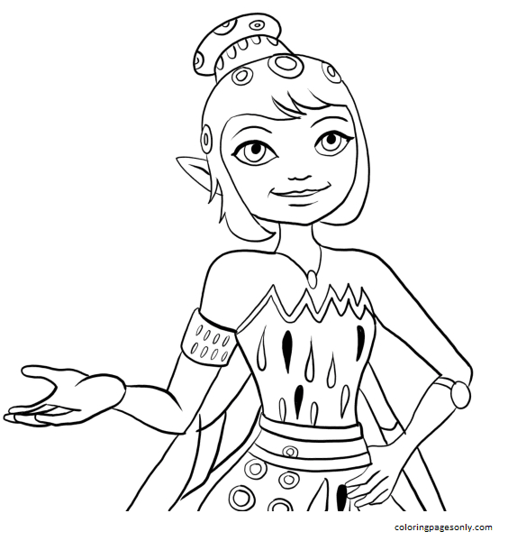 Yuko Coloring Pages