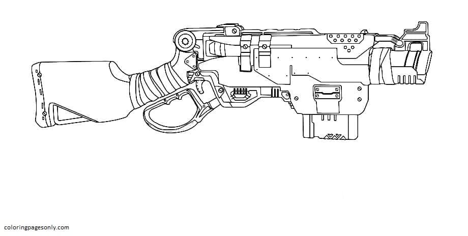 Nerf Blaster accurato della pistola