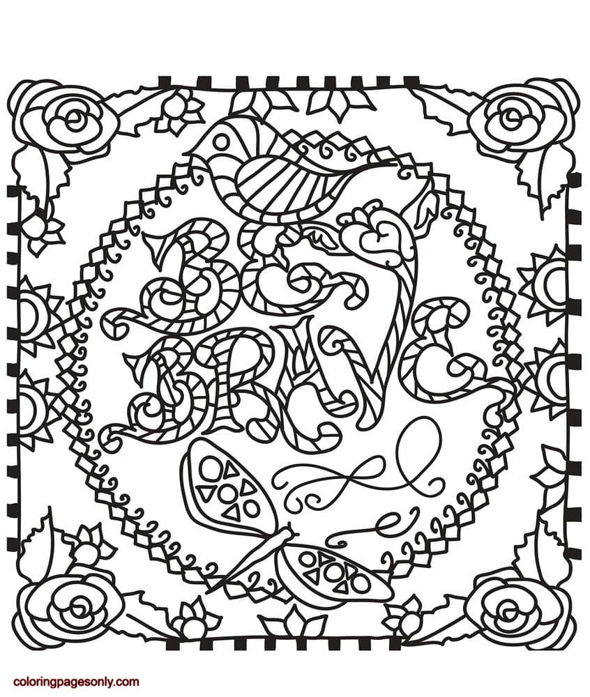 Be Brave Coloring Page