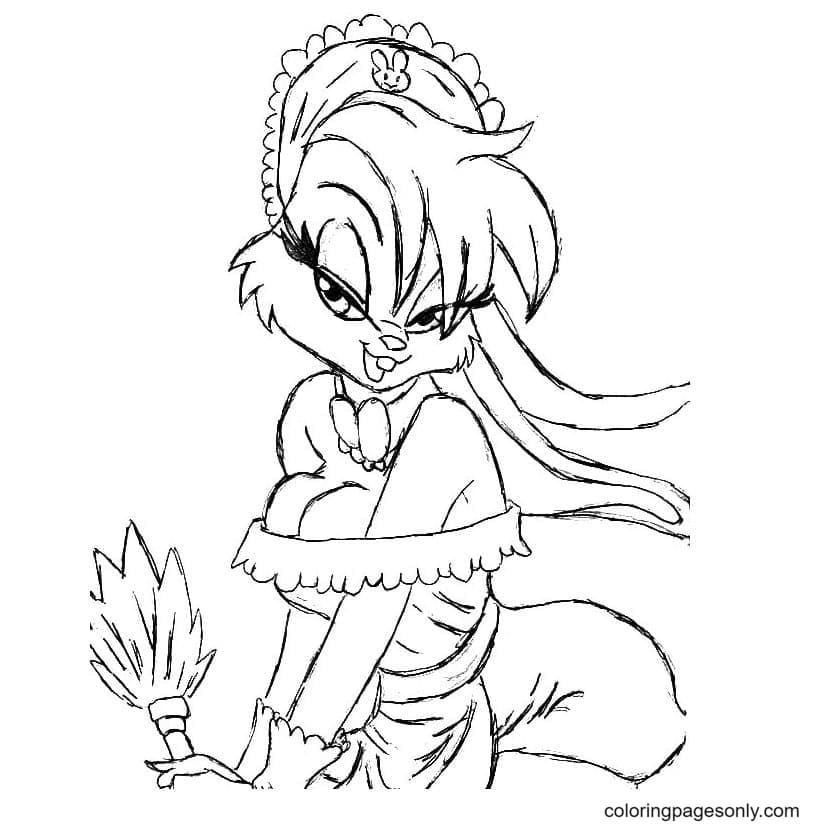 900  Coloring Pages Lola Bunny  Free