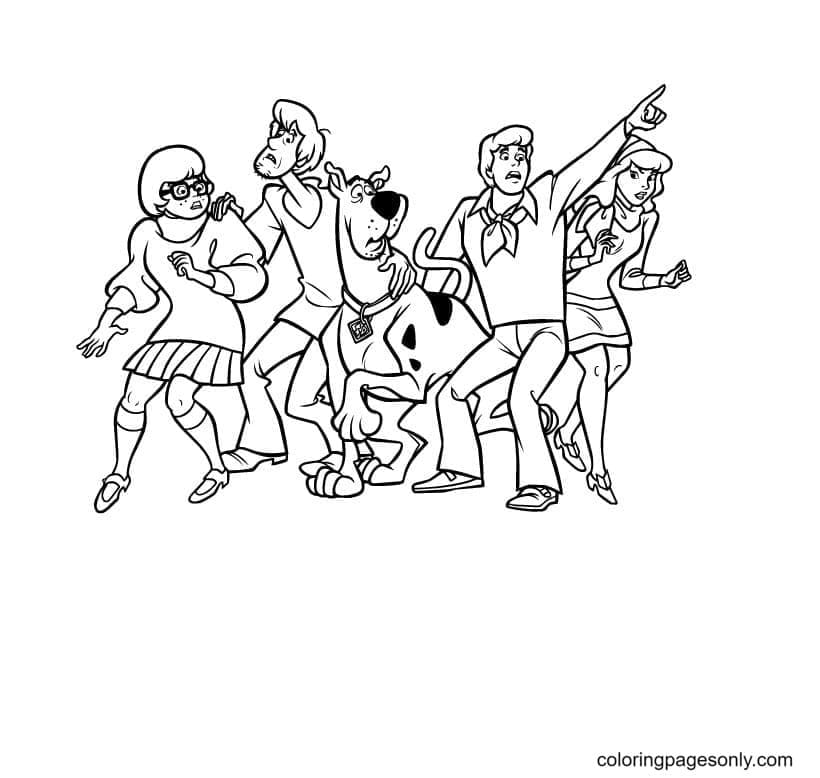 Beware of danger everywhere Coloring Page