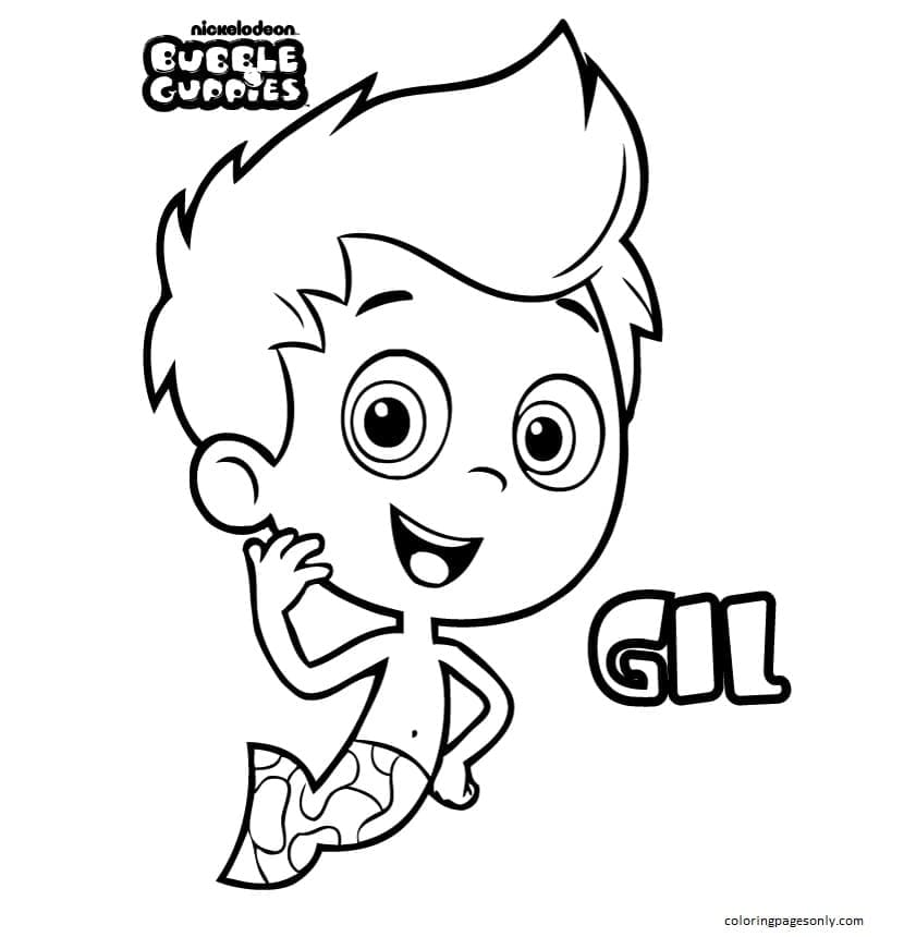 Bubble Guppies Gil from Bubble Guppies