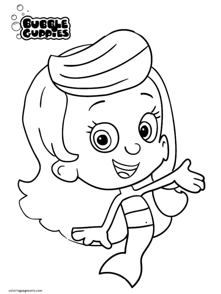 Bubble Guppies Molly from Bubble Guppies