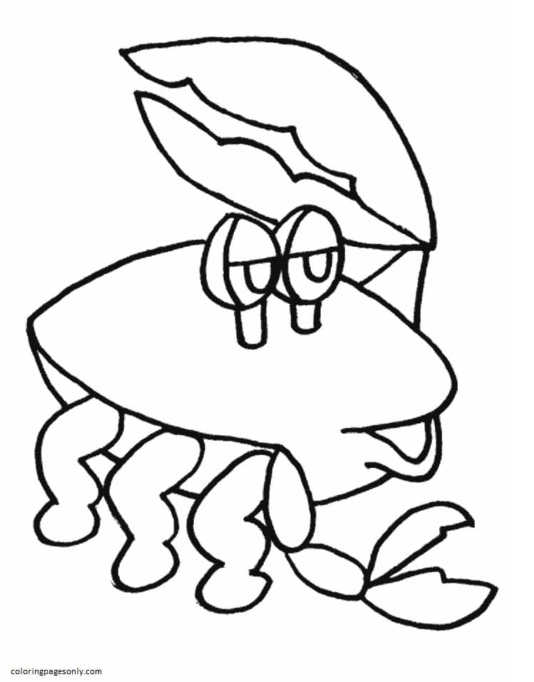 来自螃蟹的螃蟹表情符号