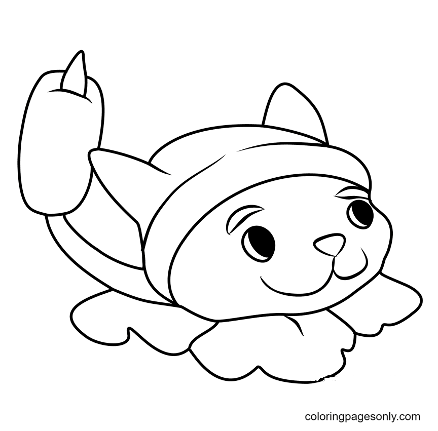 Cattail Coloring Page