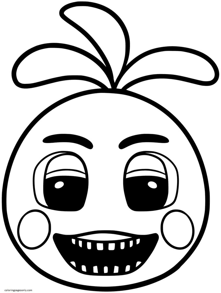 Chica Fnaf Coloring Page Free Printable Coloring Pages For Kids ...