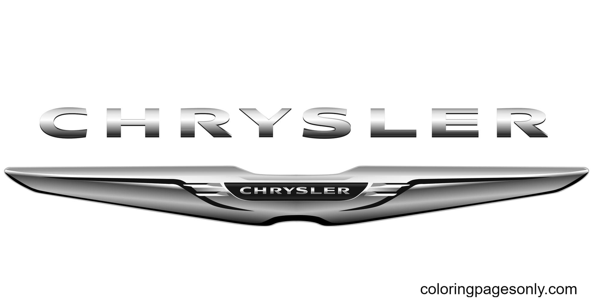Chrysler Logo Kleurplaat
