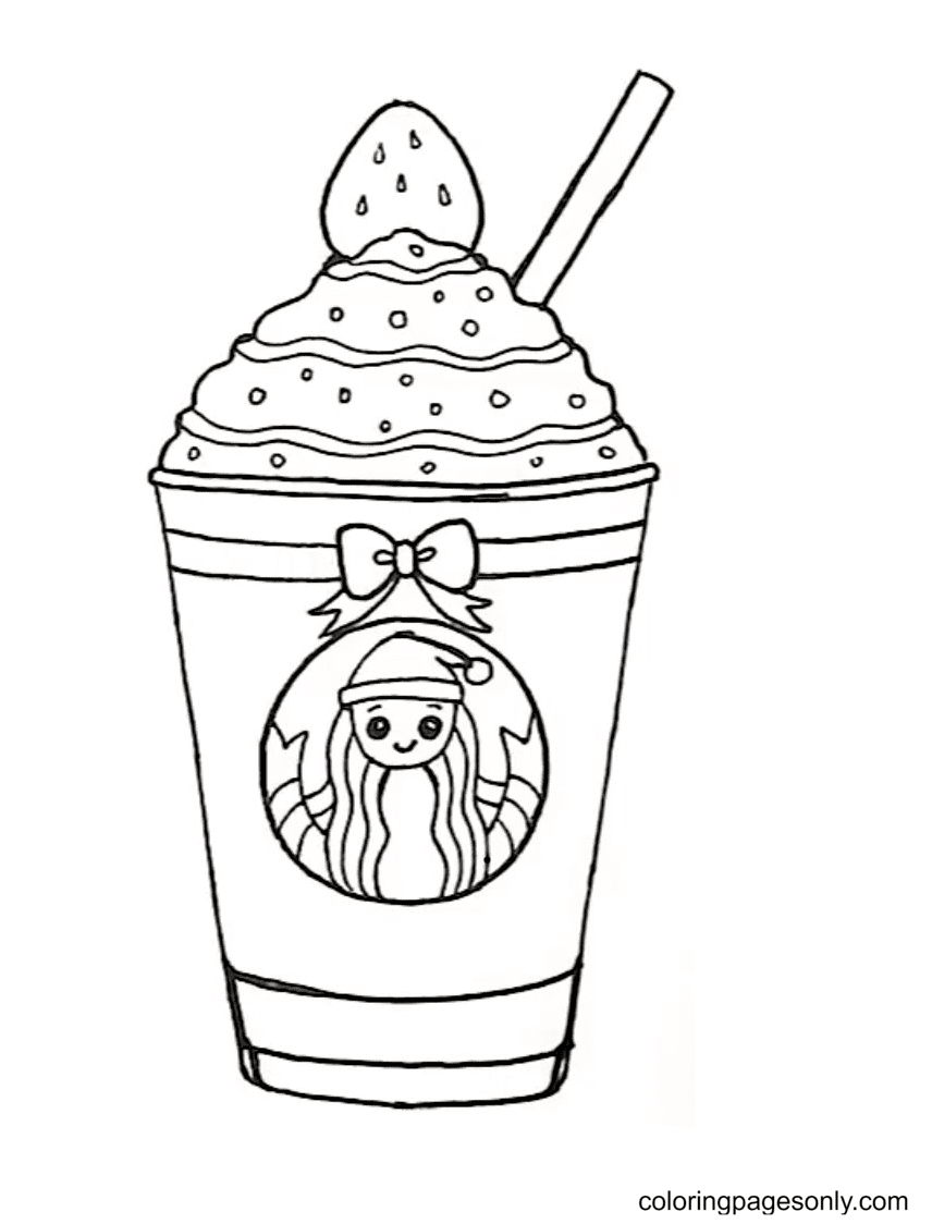 Starbucks Coloring Pages Excellent Image Of Starbucks Coloring Page 