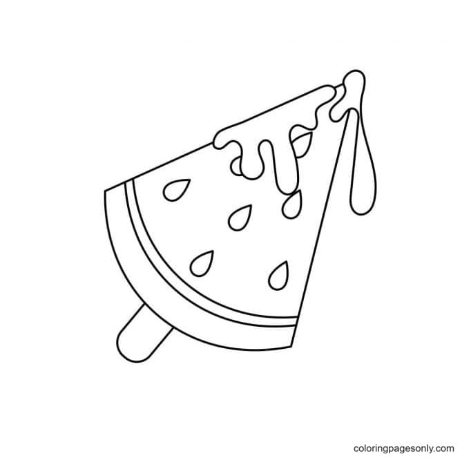 Cute Popsicle Coloring Pages Free Printable Coloring Pages