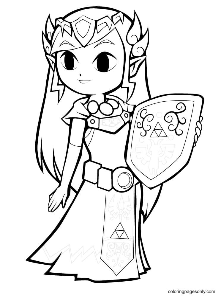 Cute Zelda from Zelda