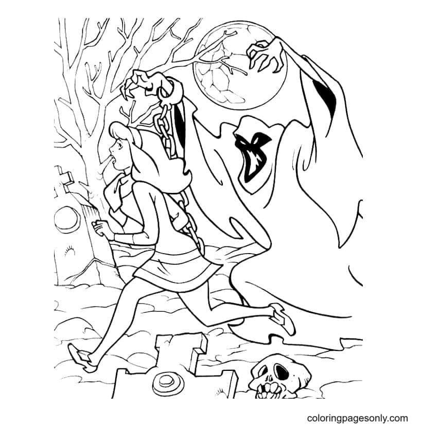 Daphne Blake Coloring Pages