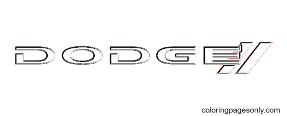 dodge cummins logo coloring pages