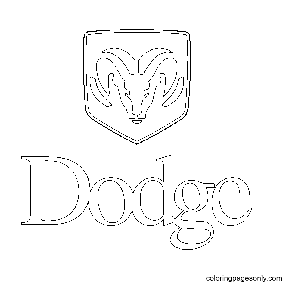 Dodge-logo oud van auto-logo