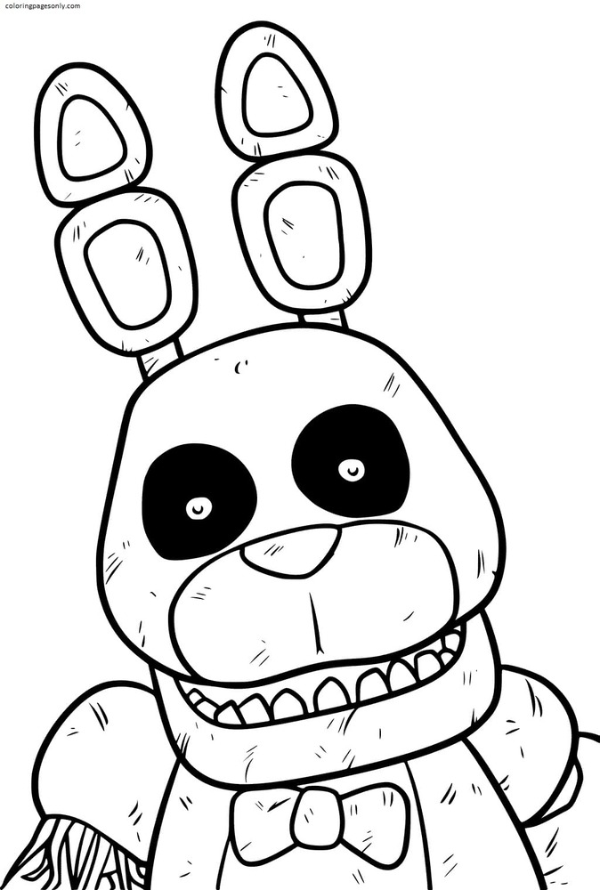 Fnaf Printable Coloring Pages