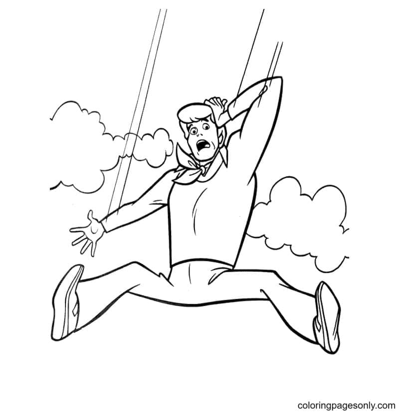 Fred Coloring Page