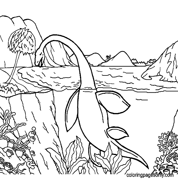 Free Printable Jurassic Park Coloring Pages
