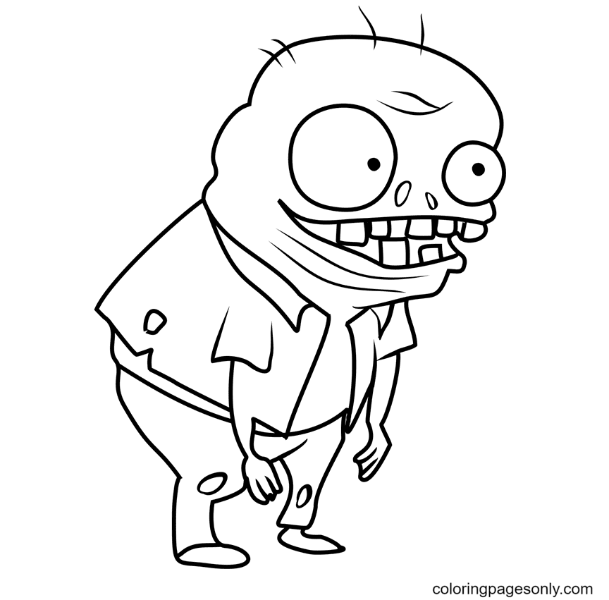Imp Zombies Coloring Page