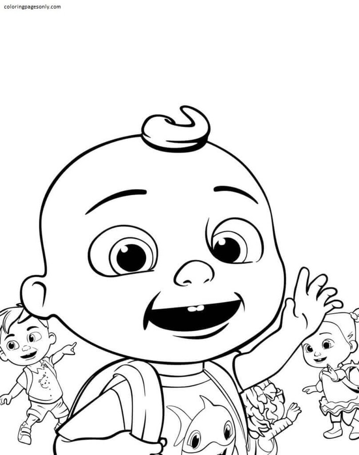 Cocomelon Coloring Pages - Coloring Pages For Kids And Adults