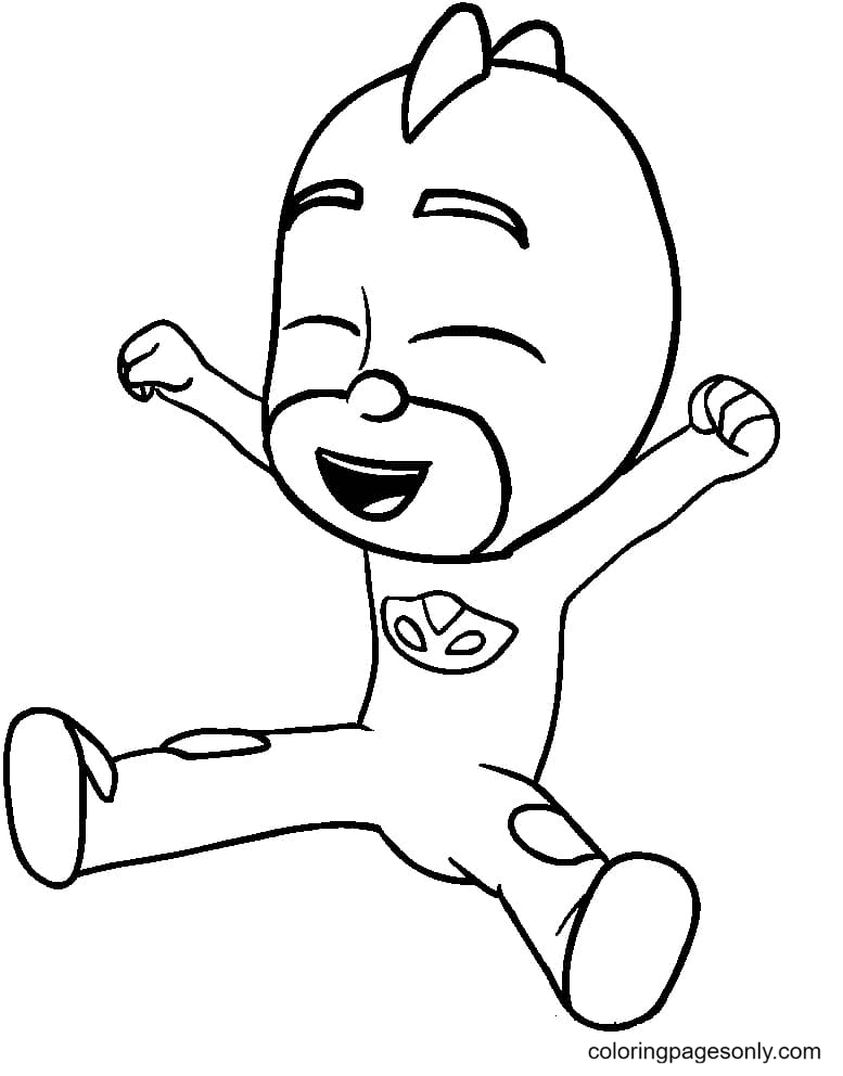 Free Coloring Pages Gecko Pj Mask Coloring Pages